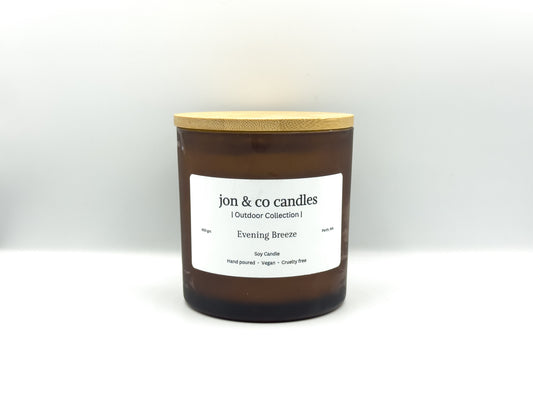 Evening Breeze Outdoor Candle 400gm Soy Candle